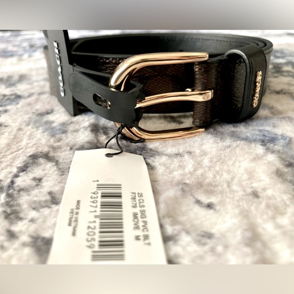Coach Accessories Coach Classic Belt In Signature Canvas Poshmark